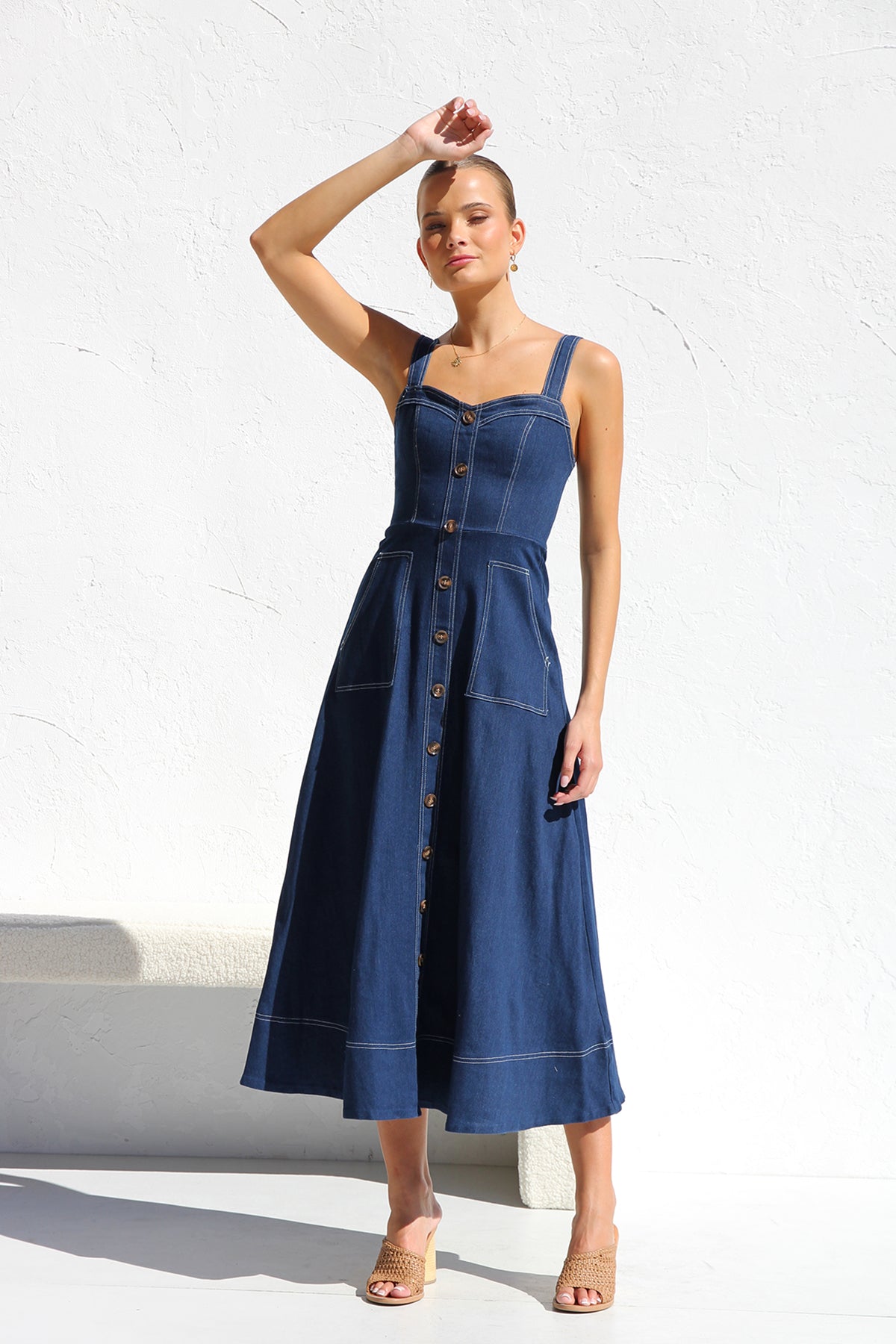 Sukienka Danielle Jurk INDIGO DENIM