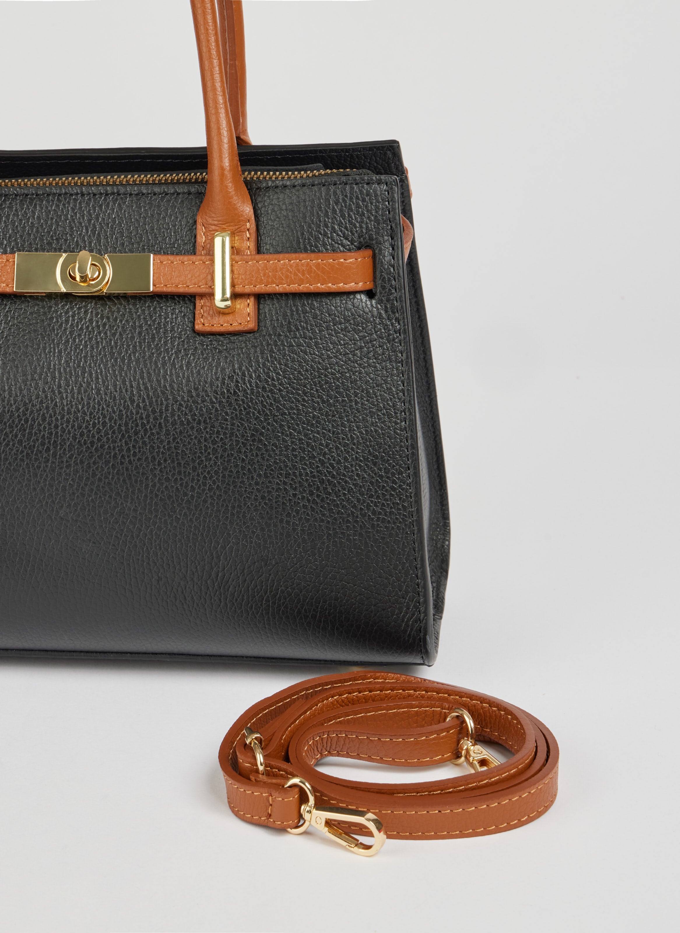 Torebka Grace Edycja Limitowana ze Skóry Togo Czarna