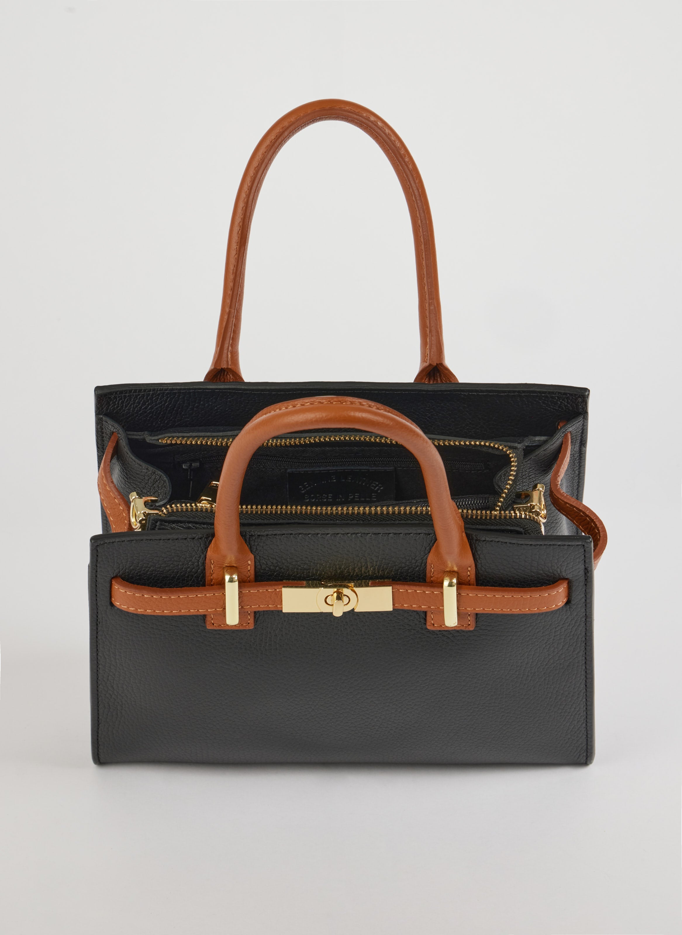 Torebka Grace Edycja Limitowana ze Skóry Togo Czarna