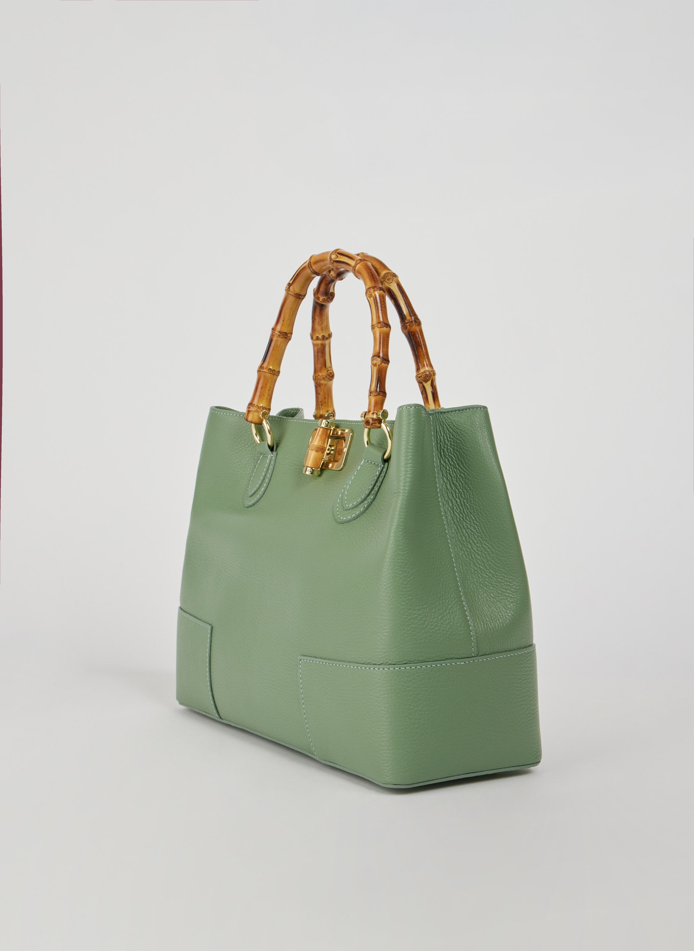 Torebka Bamboo Babe ze skóry Dollar Mint