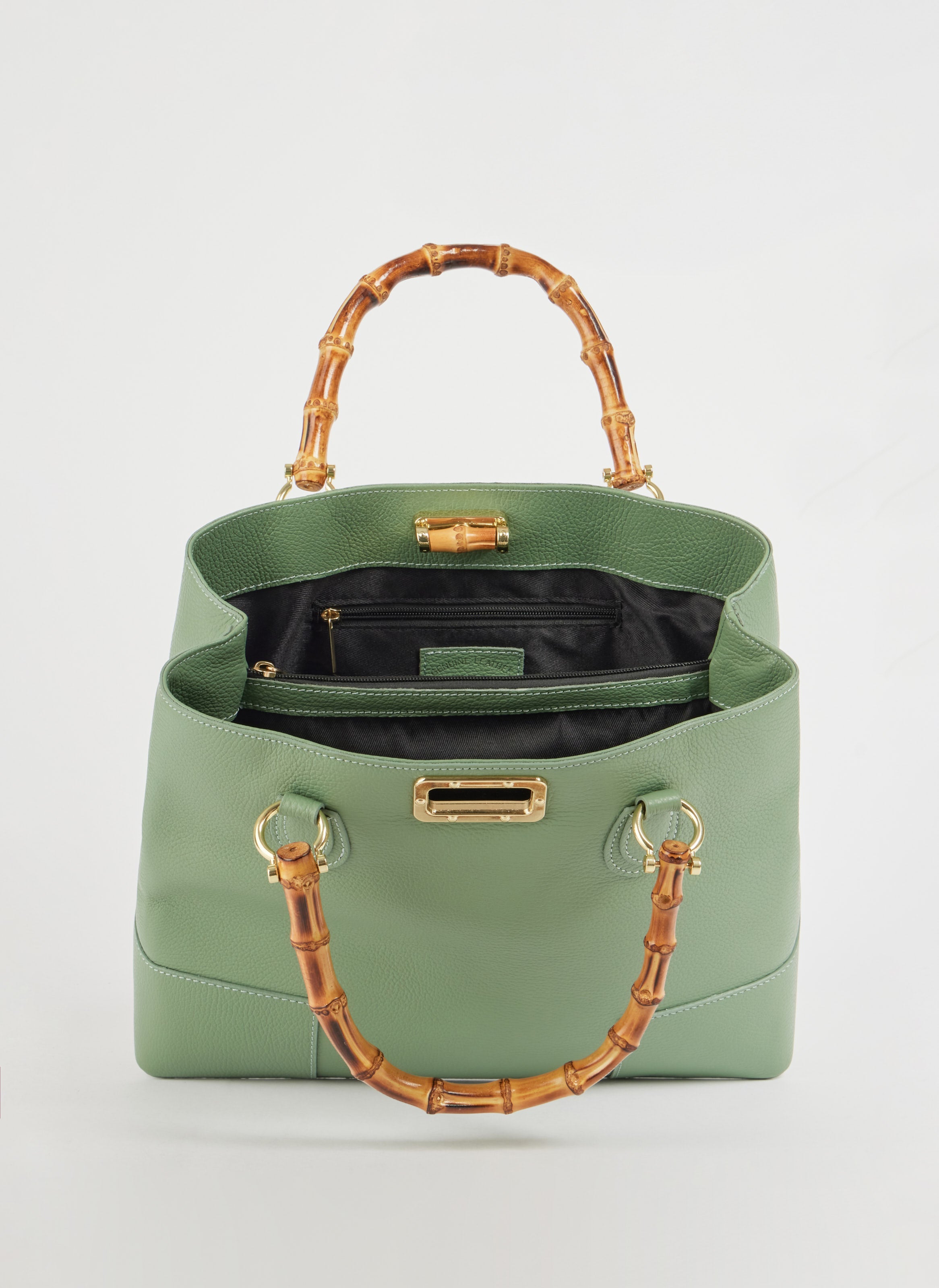 Torebka Bamboo Babe ze skóry Dollar Mint